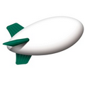 Helium Inflated Blimp, White, 2 Color (25'L x 8.5'Dia )